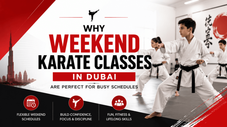 Read more about the article Why Weekend Karate Classes Are Perfect for Busy Schedules in Dubai